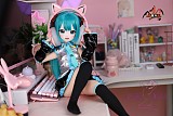 【即納・国内発送・送料無料】MOZU DOLL 85cm Aカップ 小音ちゃん ソフトビニール製頭部 TPE製ボディ 肌色＆眼球色＆メイク＆ウィッグ＆衣装は宣材写真と同じ  6kg