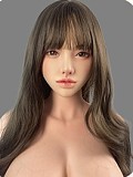 シリコン頭部+TPE材質ボディ リアル人形 ラブドール 158cm Cカップ  #2頭部 身長など選べる FUDOLL