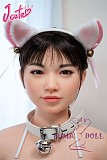 J-cute 133cm バスト平 AGD07 唯（ゆい）ヘッド ラブドール 清楚LL団 猫ちゃん 可愛い フルシリコン製 リアルドール