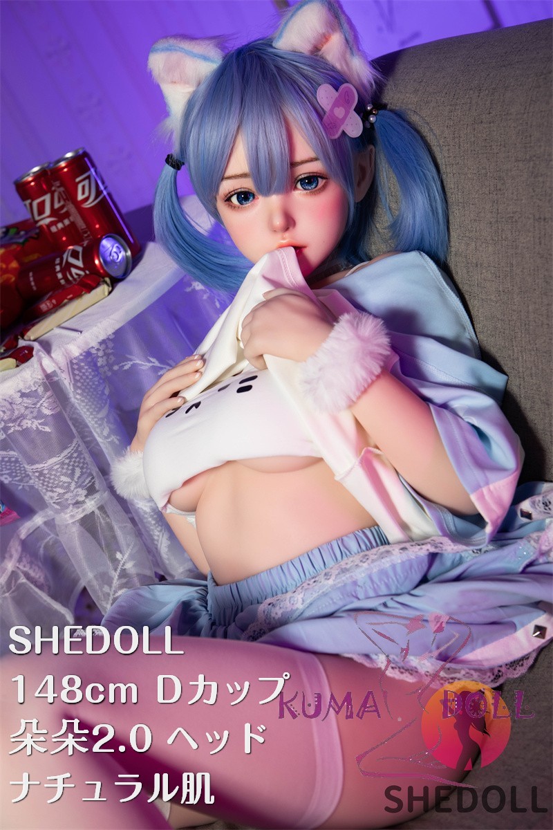 SHEDOLL 148cm Dカップ 朵朵（DuoDuo）2.0 ヘッド ラブドール ボディー材質など選択可 掲載画像はシリコンヘッド＋TPE製ボディ ゲーム