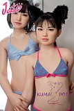 J-cute 133cm バスト平 AGD07 唯（ゆい）ヘッド+149cm 美郁（みく） ラブドール 清楚LL団 猫ちゃん 姉妹花 フルシリコン製 リアルドール
