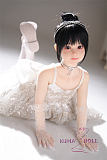 My Loli Waifu 略称MLWロり系ラブドール 100cm バスト平 Nonoka 白いドレス TPE材質ボディー ヘッド材質選択可能 メイク選択可能