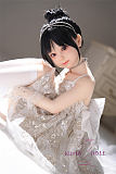 My Loli Waifu 略称MLWロり系ラブドール 100cm バスト平 Nonoka 白いドレス TPE材質ボディー ヘッド材質選択可能 メイク選択可能