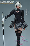 【KUMADOLL特別枠20名Get 残り20枠】迷彩衣装/戦闘制服無料に付き Mini Doll ミニドール SGD STUDIO 75cm 戦闘少女コスプレ ヨルハ二号B型 2B SGD-002 Man You 1/3ラブドール アクセサリー付き フルセット Man You 在庫あり ご注文の翌日には工場から出荷可能