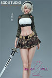 【KUMADOLL特別枠20名Get 残り20枠】迷彩衣装/戦闘制服無料に付き Mini Doll ミニドール SGD STUDIO 75cm 戦闘少女コスプレ ヨルハ二号B型 2B SGD-002 Man You 1/3ラブドール アクセサリー付き フルセット Man You 在庫あり ご注文の翌日には工場から出荷可能