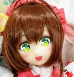 Aotume Doll シリコン頭部+TPE材質ボディ アニメドール 145cm Bカップ #61ヘッド  魔理沙cos