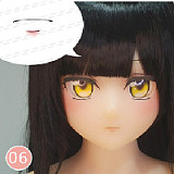Aotume Doll シリコン頭部+TPE材質ボディ アニメドール 145cm Bカップ #61ヘッド  魔理沙cos