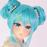 Aotume Doll シリコン頭部+TPE材質ボディ アニメドール 145cm Bカップ #61ヘッド  魔理沙cos
