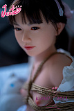 J-cute 133cm バスト平 AGD07 唯（ゆい）ヘッド チェック柄のスカート 植毛タイプ ラブドール LL団 可愛い フルシリコン製 リアルドール