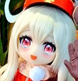 Aotume Doll TPE製ラブドール アニメドール 135cm AAカップ（細身タイプ）#54