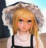 Aotume Doll シリコン頭部+TPE材質ボディ アニメドール 145cm Bカップ #61ヘッド  魔理沙cos