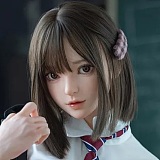 【8月31日迄 七夕キャンペーン 愛を告白する 二つ目ヘッド無料 さらに 10％おーフゼリーお尻、ゼリー胸、自立加工、指関節、ハードハンド、EVO骨格、フリー関節等無料】蛍火日記 フルシリコン製ラブドール ヘッドとボディ自由に組合可能 口開閉機能選択可能 JK衣装選択可能 リアルラブドール 超リアル塗装加工あり