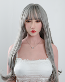 FANREAL 155cm Fカップ Dellaヘッド 掲載画像は口開閉機能付き リアルメイク付き フルシリコン製ラブドール グリーンカジュアル