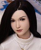 FANREAL 155cm Fカップ Dellaヘッド 掲載画像は口開閉機能付き リアルメイク付き フルシリコン製ラブドール グリーンカジュアル