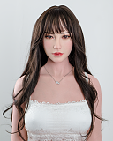 FANREAL 155cm Fカップ Dellaヘッド 掲載画像は口開閉機能付き リアルメイク付き フルシリコン製ラブドール グリーンカジュアル