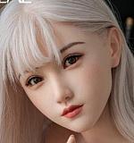 FANREAL 155cm Fカップ Dellaヘッド 掲載画像は口開閉機能付き リアルメイク付き フルシリコン製ラブドール グリーンカジュアル