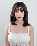 FANREAL 155cm Fカップ Dellaヘッド 掲載画像は口開閉機能付き リアルメイク付き フルシリコン製ラブドール グリーンカジュアル