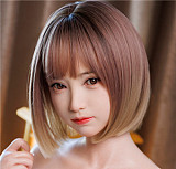 FANREAL 155cm Fカップ Dellaヘッド 掲載画像は口開閉機能付き リアルメイク付き フルシリコン製ラブドール グリーンカジュアル