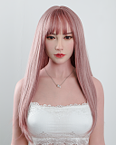 FANREAL 155cm Fカップ Dellaヘッド 掲載画像は口開閉機能付き リアルメイク付き フルシリコン製ラブドール グリーンカジュアル