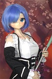 GUAVADOLL アニメドール ソフトビニール製ヘッド+TPE製ボディ 147cm Dカップ DM02 ヘッド M16ジョイント 他社と交換可能 138-150ＣＭのボディに適用 ナチュラル肌色