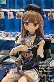 GUAVADOLL アニメドール ソフトビニール製ヘッド+TPE製ボディ 145cm Bカップ DM02黑塔 ヘッド M16ジョイント 他社と交換可能 138-150ＣＭのボディに適用 ナチュラル肌色