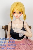 GUAVADOLL アニメドール ソフトビニール製ヘッド+TPE製ボディ 147cm Dカップ BJD01 ヘッド M16ジョイント 他社と交換可能 138-150ＣＭのボディに適用 ナチュラル肌色