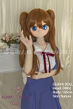 GUAVADOLL アニメドール ソフトビニール製ヘッド+TPE製ボディ 145cm Bカップ DM02明日香 ヘッド M16ジョイント 他社と交換可能 138-150ＣＭのボディに適用 ナチュラル肌色