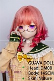GUAVADOLL アニメドール ソフトビニール製ヘッド+TPE製ボディ 145cm Bカップ DM08 ヘッド M16ジョイント 他社と交換可能 138-150ＣＭのボディに適用 ナチュラル肌色