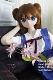 GUAVADOLL アニメドール ソフトビニール製ヘッド+TPE製ボディ 145cm Bカップ DM02明日香 ヘッド M16ジョイント 他社と交換可能 138-150ＣＭのボディに適用 ナチュラル肌色