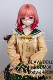 GUAVADOLL アニメドール ソフトビニール製ヘッド+TPE製ボディ 145cm Bカップ DM08 ヘッド M16ジョイント 他社と交換可能 138-150ＣＭのボディに適用 ナチュラル肌色
