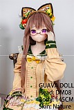 GUAVADOLL アニメドール ソフトビニール製ヘッド+TPE製ボディ 145cm Bカップ DM08 ヘッド M16ジョイント 他社と交換可能 138-150ＣＭのボディに適用 ナチュラル肌色