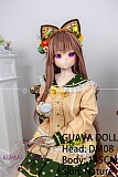 GUAVADOLL アニメドール ソフトビニール製ヘッド+TPE製ボディ 145cm Bカップ DM08 ヘッド M16ジョイント 他社と交換可能 138-150ＣＭのボディに適用 ナチュラル肌色