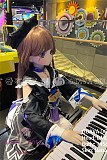 GUAVADOLL アニメドール ソフトビニール製ヘッド+TPE製ボディ 145cm Bカップ DM02黑塔 ヘッド M16ジョイント 他社と交換可能 138-150ＣＭのボディに適用 ナチュラル肌色
