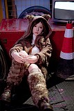 【超柔らかい超軽量版ボディ】フルシリコン製 FUDOLL 150cm Bカップ #37頭部 莎莉 ラブドール 高級シリコン頭部 ボディ材質及び身長など選べる