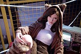 【超柔らかい超軽量版ボディ】フルシリコン製 FUDOLL 150cm Bカップ #37頭部 莎莉 ラブドール 高級シリコン頭部 ボディ材質及び身長など選べる