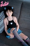 J-cute 133cm バスト平 AGD07 唯（ゆい）ヘッド デニスカ  植毛タイプ ラブドール LL団 可愛い フルシリコン製 リアルドール