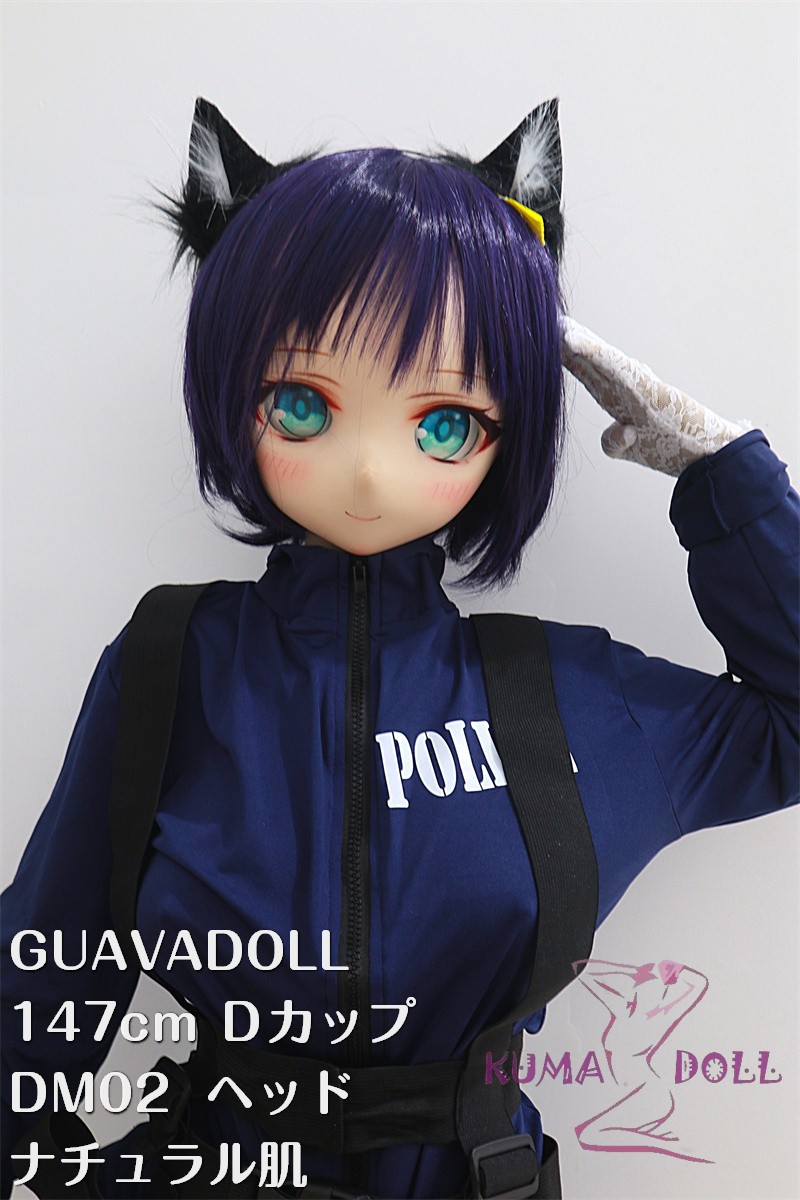 GUAVADOLL アニメドール ソフトビニール製ヘッド+TPE製ボディ 147cm Dカップ DM02 ヘッド M16ジョイント 他社と交換可能 138-150ＣＭのボディに適用 ナチュラル肌色