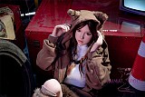 【超柔らかい超軽量版ボディ】フルシリコン製 FUDOLL 150cm Bカップ #37頭部 莎莉 ラブドール 高級シリコン頭部 ボディ材質及び身長など選べる