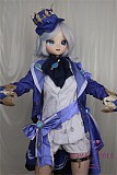 GUAVADOLL アニメドール ソフトビニール製ヘッド+TPE製ボディ 147cm Dカップ DM02 ヘッド M16ジョイント 他社と交換可能 138-150ＣＭのボディに適用 ナチュラル肌色