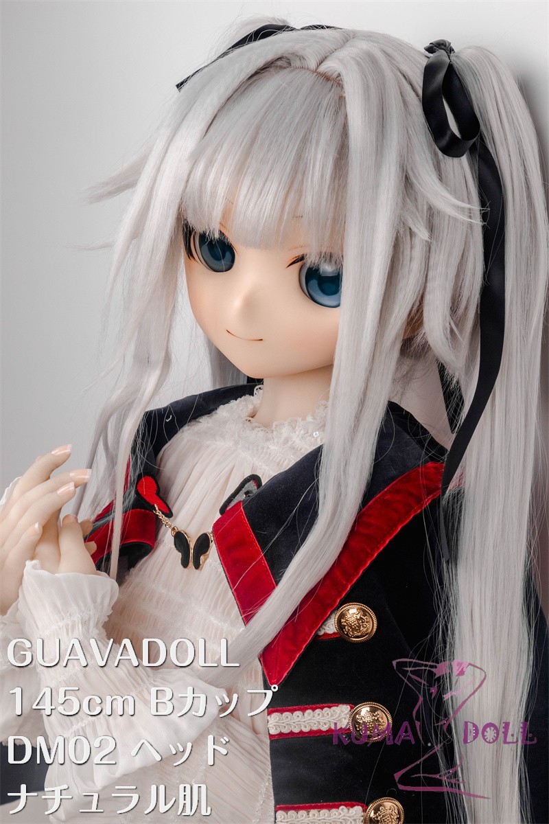 GUAVADOLL アニメドール ソフトビニール製ヘッド+TPE製ボディ 145cm Bカップ DM02 ヘッド M16ジョイント 他社と交換可能 138-150ＣＭのボディに適用 ナチュラル肌色