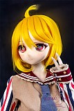 GUAVADOLL アニメドール ソフトビニール製ヘッド+TPE製ボディ 145cm Bカップ DM02 ヘッド M16ジョイント 他社と交換可能 138-150ＣＭのボディに適用 ナチュラル肌色