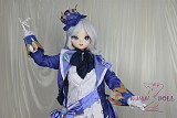 GUAVADOLL アニメドール ソフトビニール製ヘッド+TPE製ボディ 147cm Dカップ DM02 ヘッド M16ジョイント 他社と交換可能 138-150ＣＭのボディに適用 ナチュラル肌色