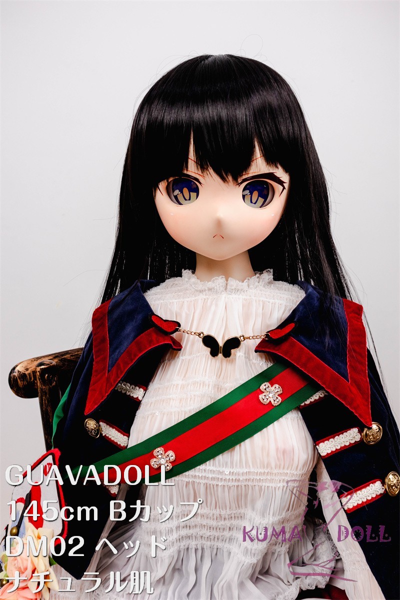 GUAVADOLL アニメドール ソフトビニール製ヘッド+TPE製ボディ 145cm Bカップ DM02 ヘッド M16ジョイント 他社と交換可能 138-150ＣＭのボディに適用 ナチュラル肌色