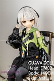 GUAVADOLL アニメドール ソフトビニール製ヘッド+TPE製ボディ 145cm Aカップ DM02 ヘッド M16ジョイント 他社と交換可能 138-150ＣＭのボディに適用 ナチュラル肌色
