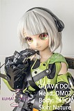 GUAVADOLL アニメドール ソフトビニール製ヘッド+TPE製ボディ 145cm Aカップ DM02 ヘッド M16ジョイント 他社と交換可能 138-150ＣＭのボディに適用 ナチュラル肌色