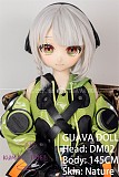 GUAVADOLL アニメドール ソフトビニール製ヘッド+TPE製ボディ 145cm Aカップ DM02 ヘッド M16ジョイント 他社と交換可能 138-150ＣＭのボディに適用 ナチュラル肌色