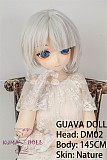 GUAVADOLL アニメドール ソフトビニール製ヘッド+TPE製ボディ 145cm Aカップ DM02 ヘッド M16ジョイント 他社と交換可能 138-150ＣＭのボディに適用 ナチュラル肌色