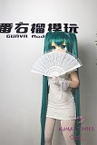 GUAVADOLL アニメドール ソフトビニール製ヘッド+TPE製ボディ 136cm バスト平  DM02 ヘッド M16ジョイント 他社と交換可能 138-150ＣＭのボディに適用 ナチュラル肌色 初音ミク
