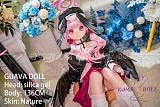 GUAVADOLL アニメドール ソフトビニール製ヘッド+TPE製ボディ 136cm バスト平  下江小春 ヘッド M16ジョイント 他社と交換可能 138-150ＣＭのボディに適用 ナチュラル肌色 初音ミク