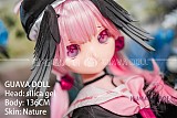 GUAVADOLL アニメドール ソフトビニール製ヘッド+TPE製ボディ 136cm バスト平  下江小春 ヘッド M16ジョイント 他社と交換可能 138-150ＣＭのボディに適用 ナチュラル肌色 初音ミク